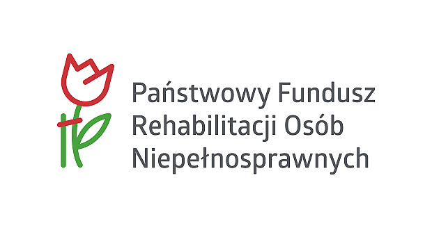 LOGO PFRON, Państwowy Fundusz Rehabilitacji Osób Niepełnosprawnych